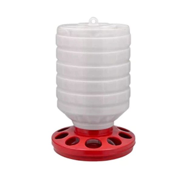 Comedouro Tubular Plástico 10 Furos