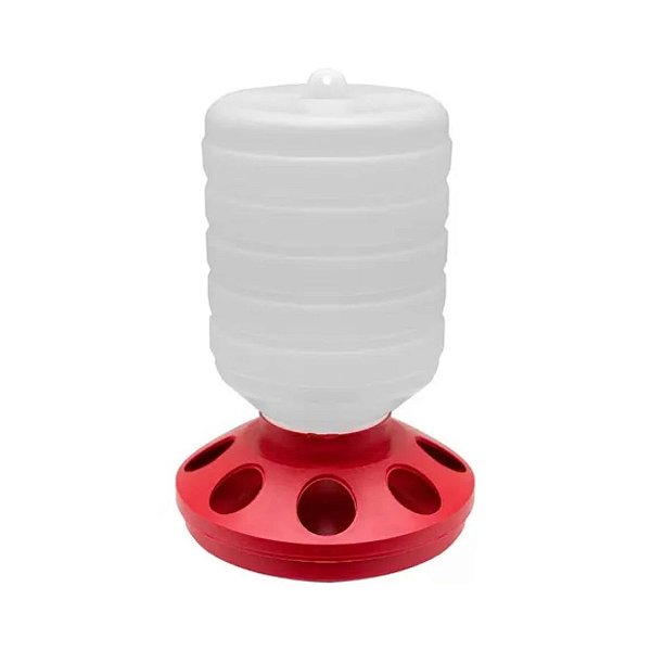 Comedouro 1,5kg Tubular Plástico 10 Furos