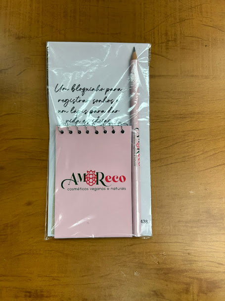 Kit Bloquinho com Lápis Personalizado