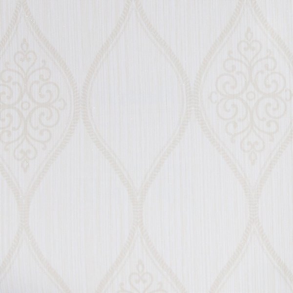 Papel de Parede Arabesco Bege Claro - Coleção Grace 3 Kantai