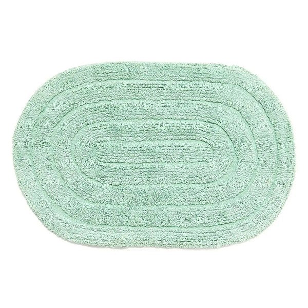 Tapete Multiuso Verde Oval 40cm x 60cm - Kapazi