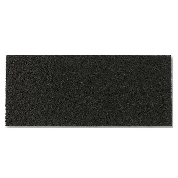 Tapete de Entrada Capacho Vinil Light 30cm x 70cm Preto - Kapazi