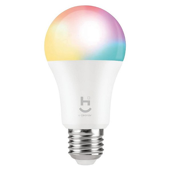 Lâmpada LED Inteligente Wi-Fi E27 | Quente e Frio - Geonav