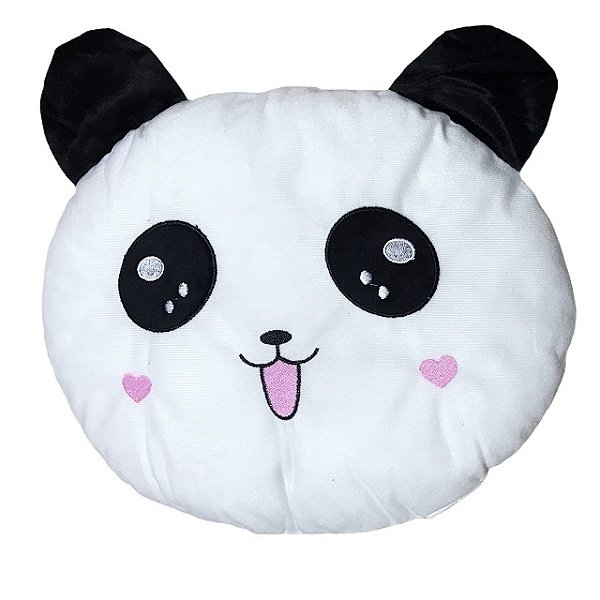 Almofada Pelúcia Panda - 32cm