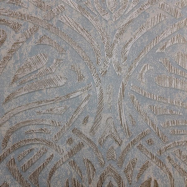 Papel de Parede Arabesco Cinza e Marrom - Coleção Grace 4 Kantai