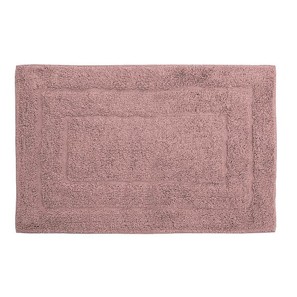 Tapete para Banheiro Happy 40cm x 60cm Rosa - Kapazi