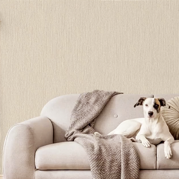 Papel de Parede Textura Bege Médio - Coleção Criativo Kantai