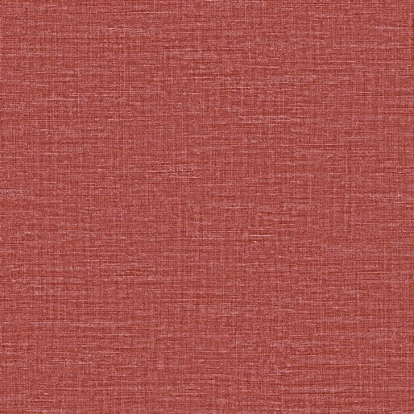 Papel de Parede Linho Vermelho Escuro - Coleção Criativo Kantai