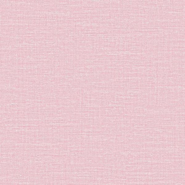 Papel de Parede Linho Rosa Claro - Coleção Criativo Kantai