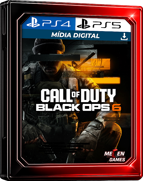 CALL OF DUTY BLACK OPS 6 PS4/PS5 MÍDIA DIGITAL
