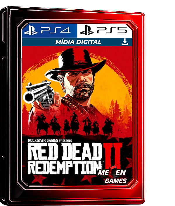 RED DEAD REDEMPTION 2 PS4/PS5 MÍDIA DIGITAL
