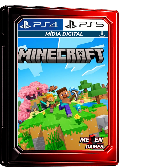 MINECRAFT PS4/PS5 MÍDIA DIGITAL