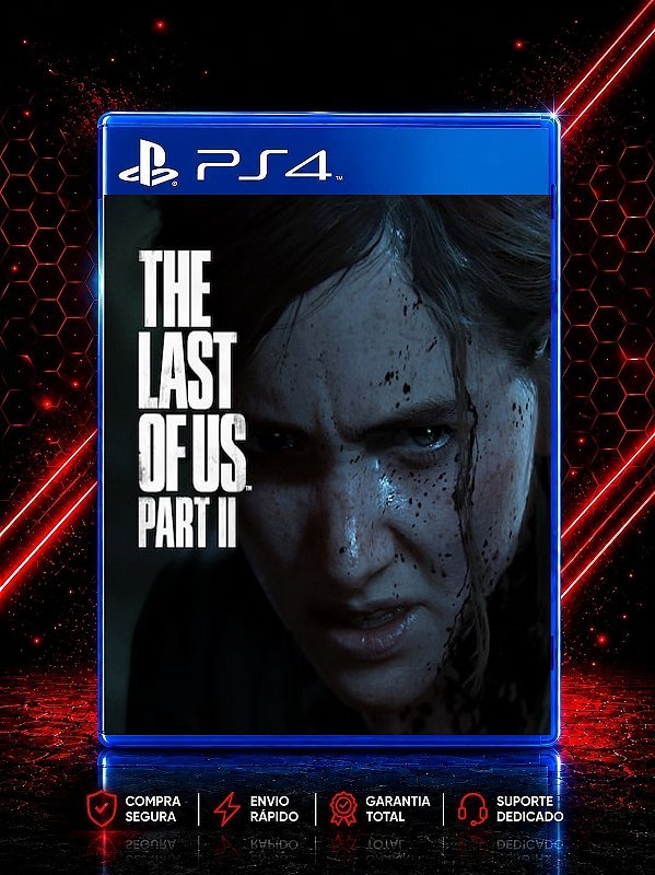 THE LAST OF US PARTE II MÍDIA DIGITAL PARA PS4