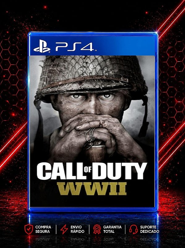 CALL OF DUTY WWII - EDIÇÃO OURO MÍDIA DIGITAL PARA PS4