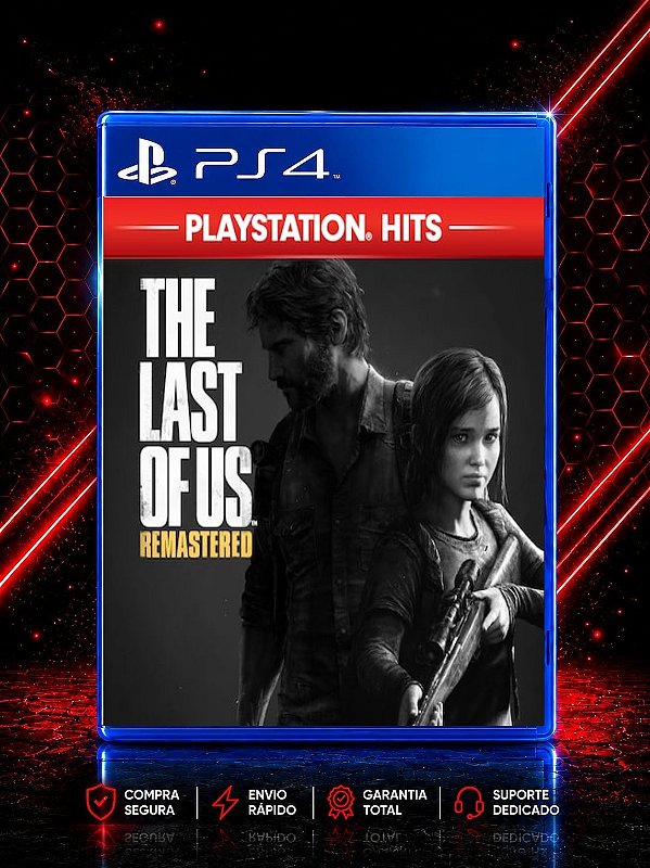 THE LAST OF US REMASTERD MÍDIA DIGITAL PARA PS4