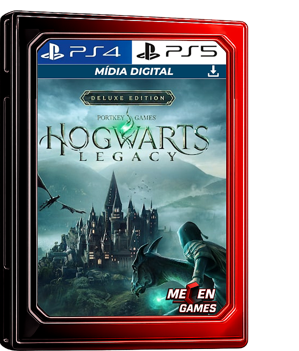 Hogwarts Legacy: Edição Digital Deluxe - PS4/PS5 MÍDIA DIGITAL
