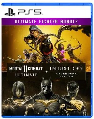 Pacote Mortal Kombat 11 Ultimate + Injustice 2 Ed. Lendária PS5 Midia Digital