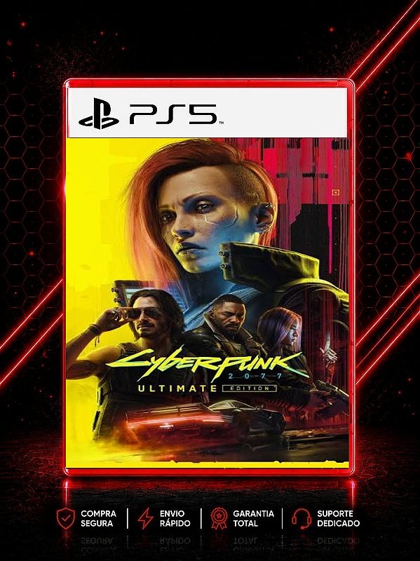 CYBERPUNK 2077: ULTIMATE EDITION MÍDIA DIGITAL PARA PS5 ( DLC INCLUSA)