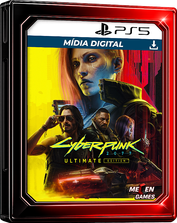 Cyberpunk 2077: Ultimate Edition PS5 Mídia Digital (Com a nova DLC inclusa)