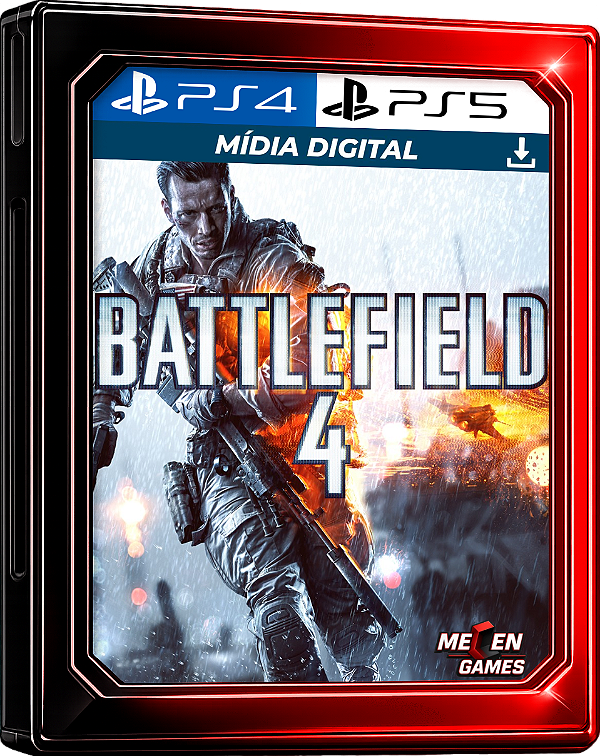 BATTLEFIELD 4 PS4/PS5 MÍDIA DIGITAL