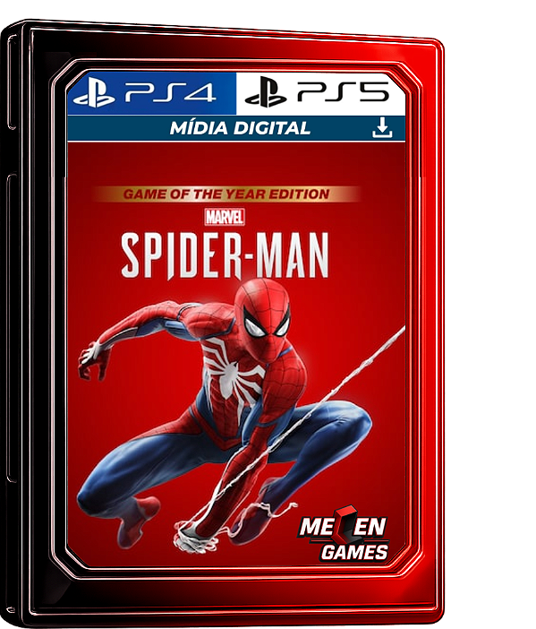 Marvel's Spider-Man: Game of the Year Edition PS4 MÍDIA DIGITAL