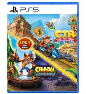 Pacote Crash Bandicoot™ N. Sane Trilogy + CTR Nitro-Fueled PS5 Midia Digital