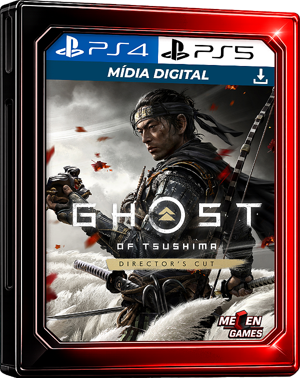 Ghost of Tsushima: Versão do Diretor PS4/PS5 Mídia Digital