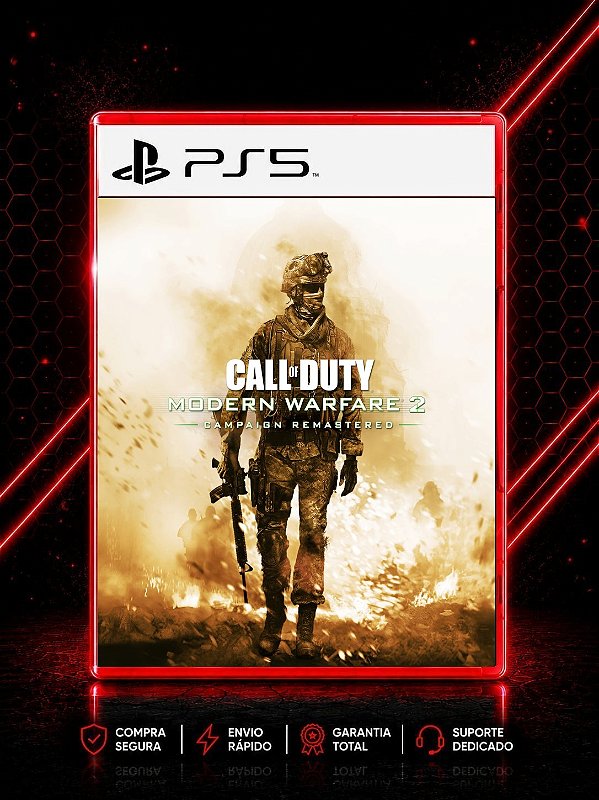 CALL OF DUTY MODERN WARFARE 2 CAMPAIGN REMASTERD PS5 MÍDIA DIGITAL