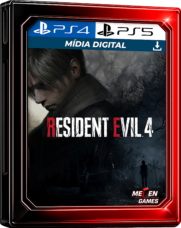 RESIDENT EVIL 4 REMAKE PS4/PS5 MÍDIA DIGITAL