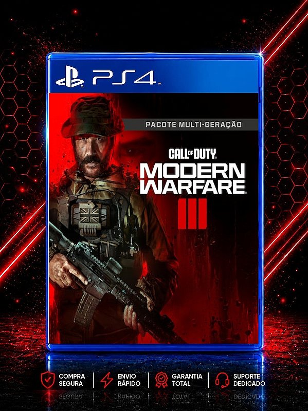 CALL OF DUTY MODERN WARFARE III MÍDIA DIGITAL PARA PS4