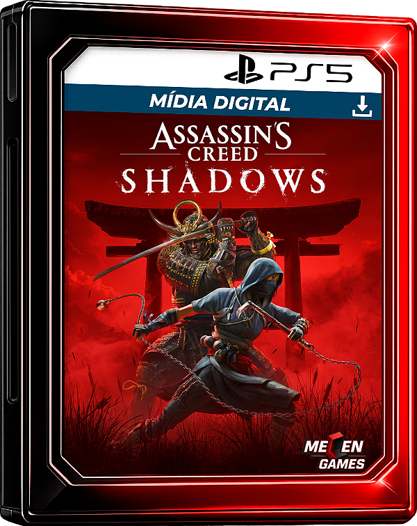 ASSASSINS CREED SHADOWS PS5 MÍDIA DIGITAL