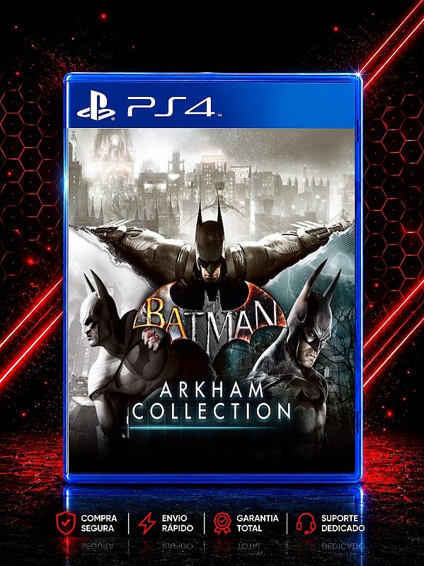 BATMAN ARKHAM COLLECTION MÍDIA DIGITAL PARA PS4
