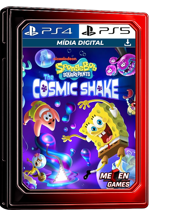BOB ESPONJA THE COSMIC SHAKE PS4/PS5 MÍDIA DIGITAL