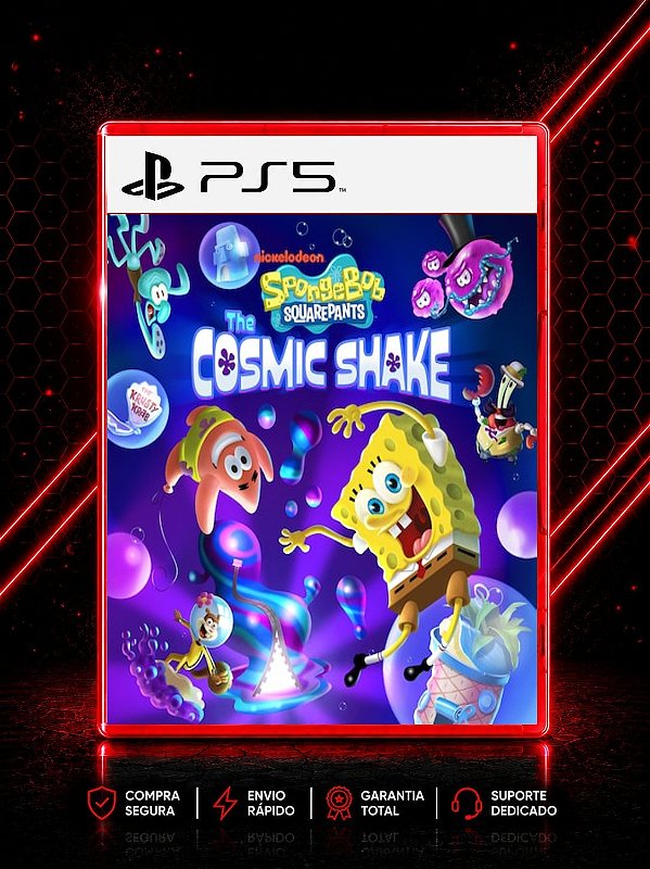 BOB ESPONJA THE COSMIC SHAKE MÍDIA DIGITAL PARA PS5