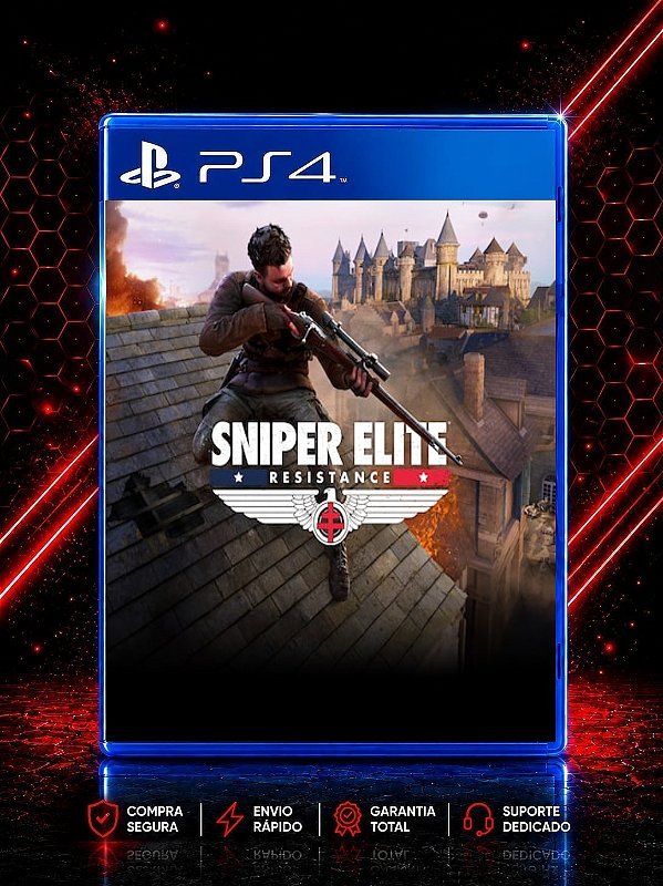 SNIPER ELITE RESISTANCE MÍDIA DIGITAL PARA PS4