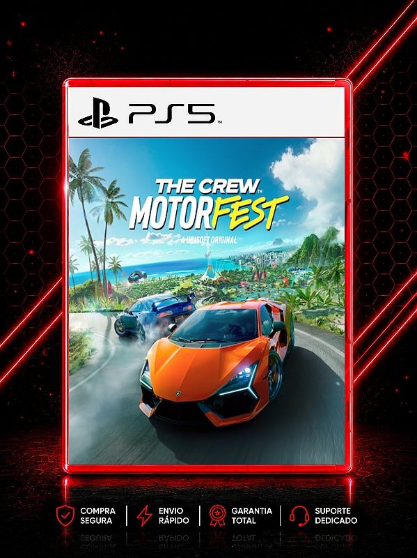 THE CREW MOTORFEST MÍDIA DIGITAL PARA PS5