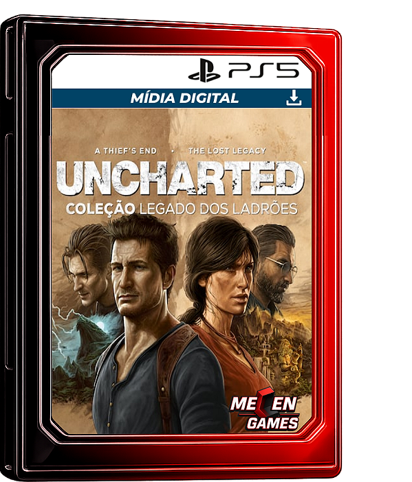 UNCHARTED: Coleção Legado dos Ladrões PS5 Mídia Digital
