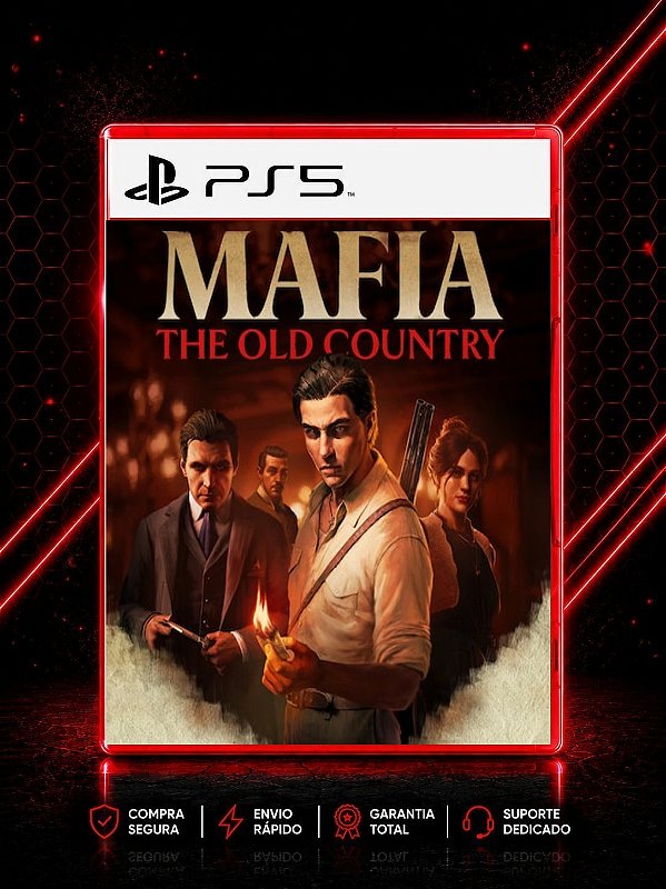 MAFIA THE OLD COUNTRY MÍDIA DIGITAL PARA PS5