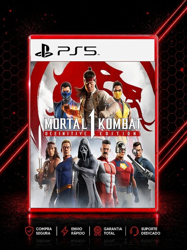 MORTAL KOMBAT 1 EDIÇÃO DEFINITIVA PS5 MÍDIA DIGITAL