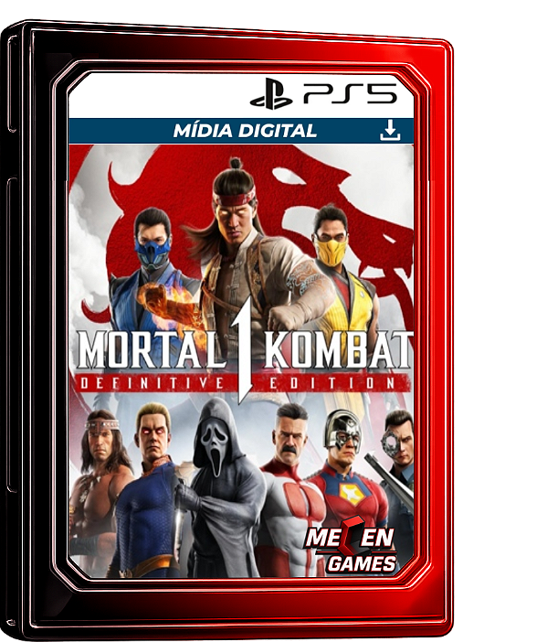 MORTAL KOMBAT 1 EDIÇÃO DEFINITIVA PS5 MÍDIA DIGITAL