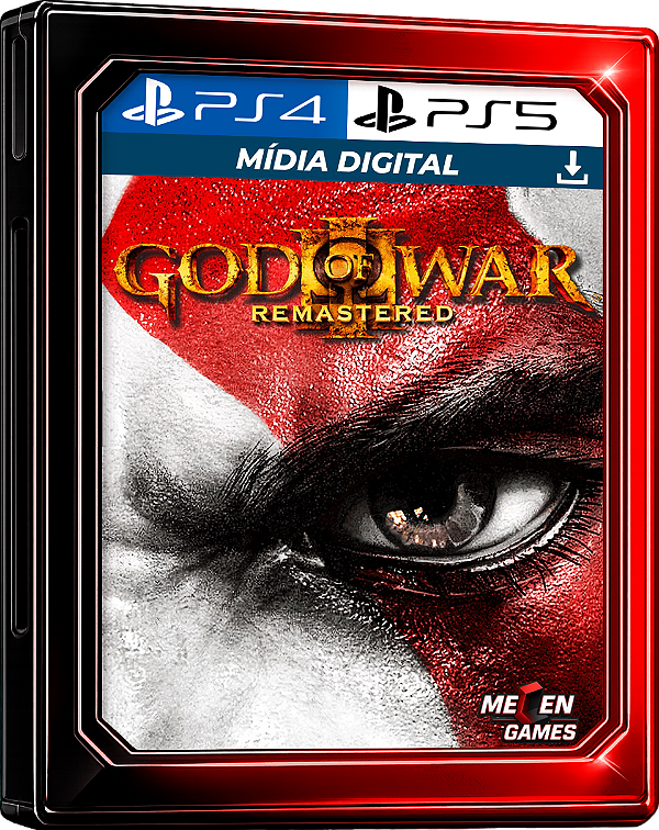 GOD OF WAR III REMASTERIZADO PS4/PS5 MÍDIA DIGITAL