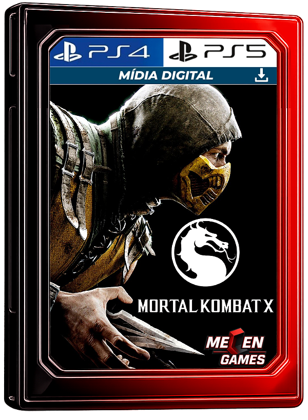 MORTAL KOMBAT X PS4/PS5 MÍDIA DIGITAL