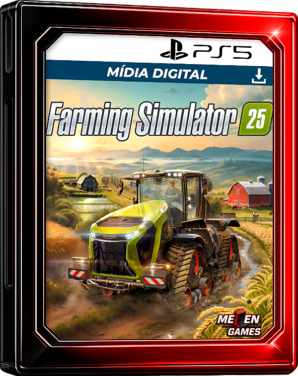 Farming Simulator 25 PS5 Midia Digtal