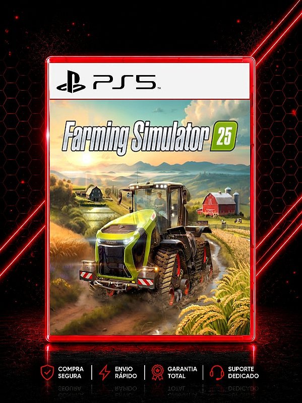FARMING SIMULADOR 25 MÍDIA DIGITAL PARA PS5