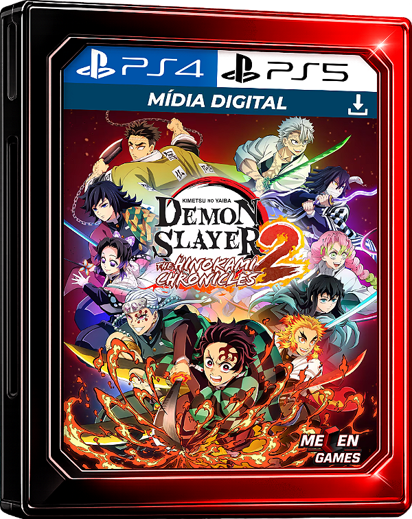 Demon Slayer Hinokami Chronicles 2 PS4/PS5 MÍDIA DIGITAL