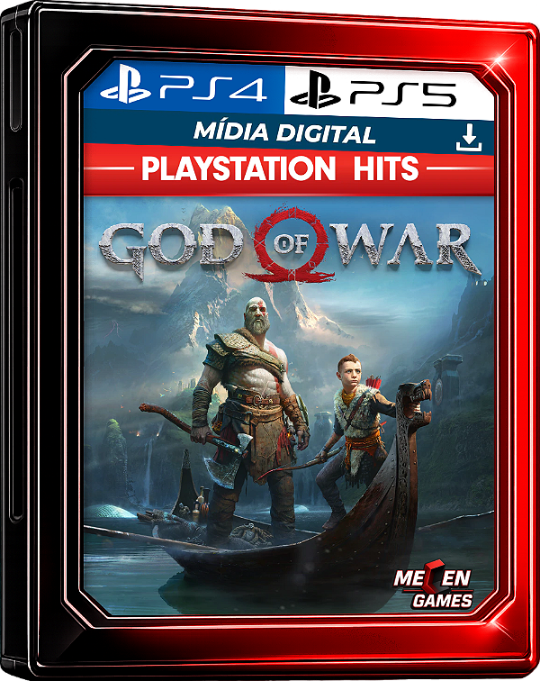 GOD OF WAR PS4/PS5 MÍDIA DIGITAL