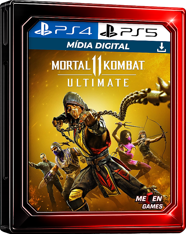 MORTAL KOMBAT 11 ULTIMATE PS4/PS5 MÍDIA DIGITAL