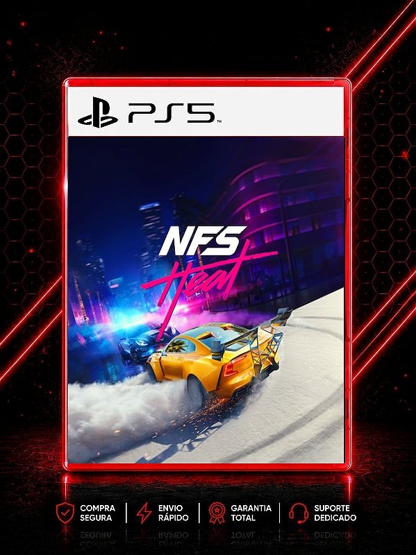 NEED FOR SPEED HEAT MÍDIA DIGITAL PARA PS5