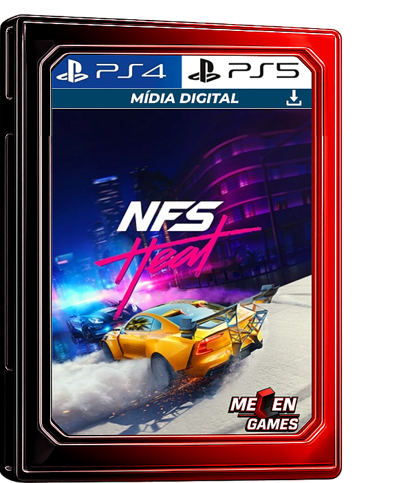 NEED FOR SPEED HEAT PS4/PS5 MÍDIA DIGITAL