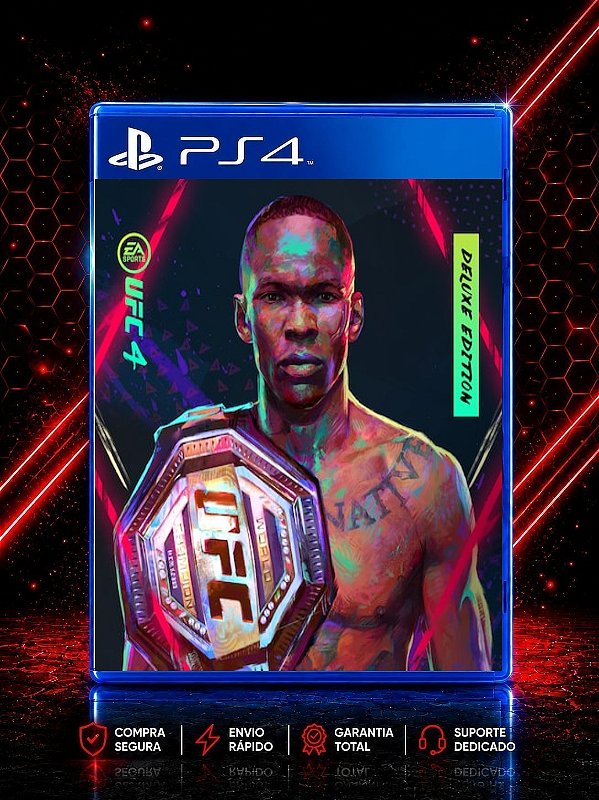 UFC 4 DELUXE MÍDIA DIGITAL PARA PS4